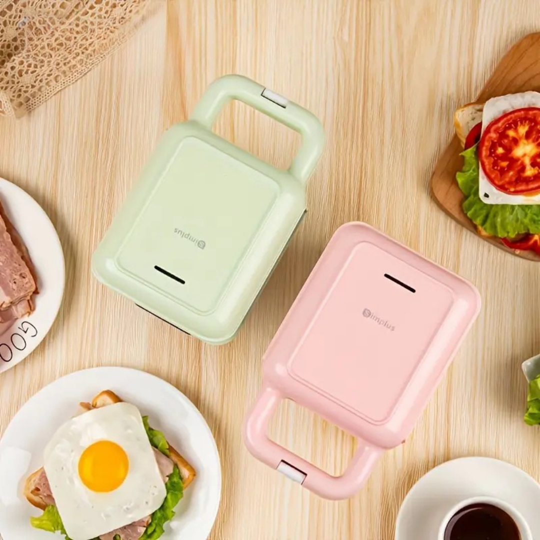 Fenztra™ | 3-Minuten Sandwich- & Waffelmaker – 650W Antihaft-Grill