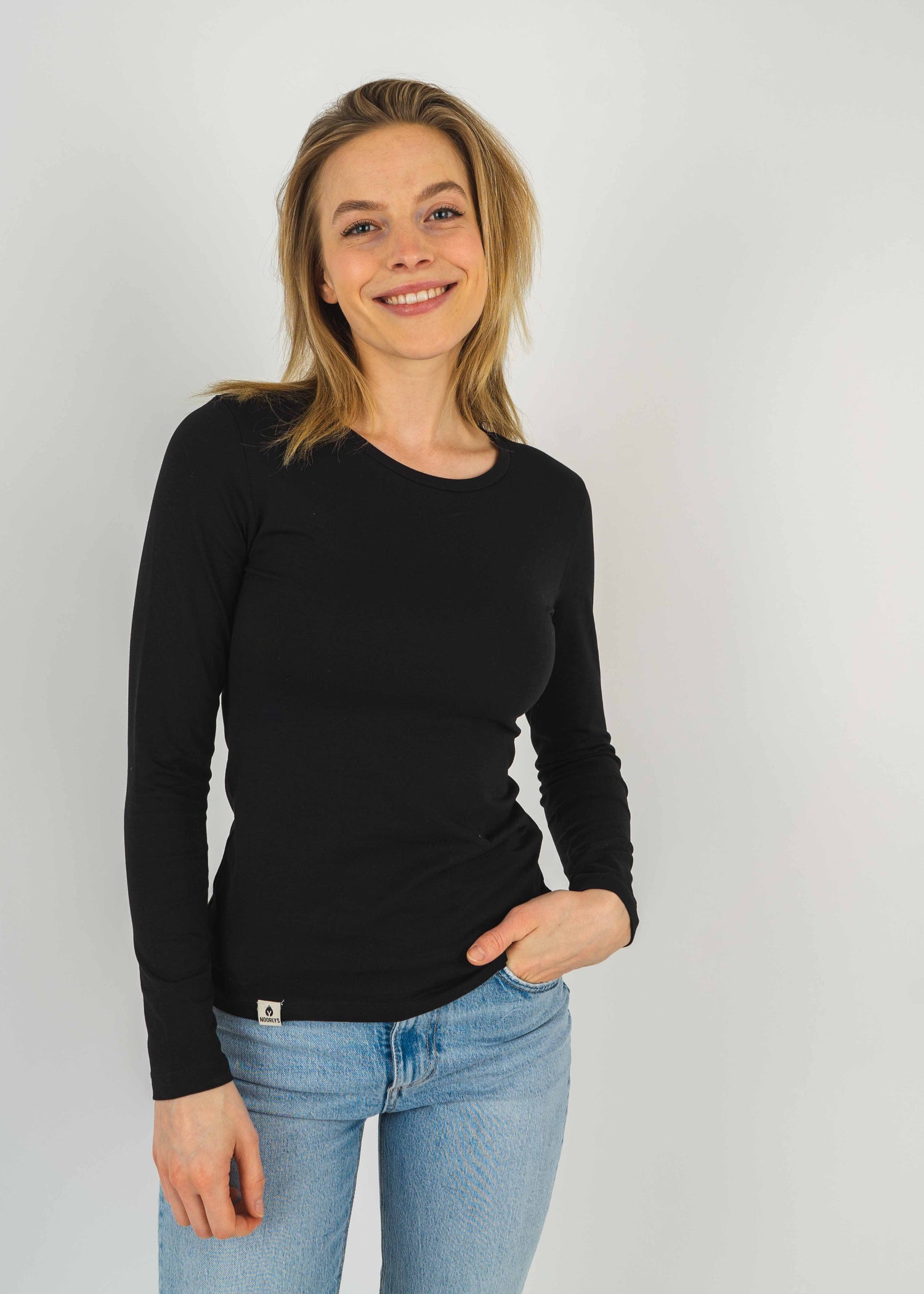 Long sleeve LINDA Black