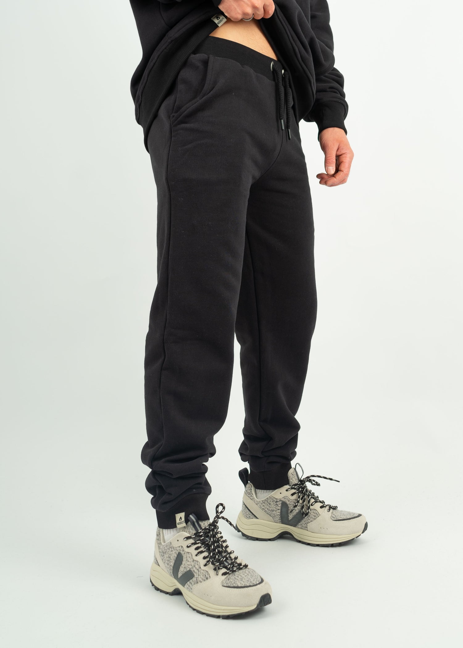 GOTS Basic-Jogginghose MOMME Black